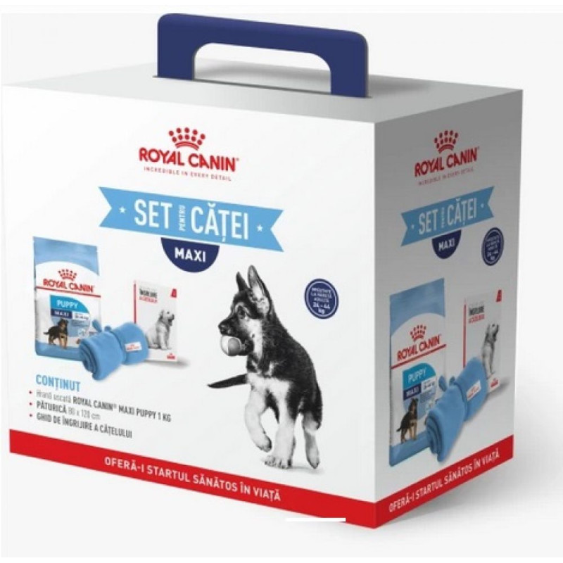  Royal Canin Maxi Puppy Set Pentru Catei