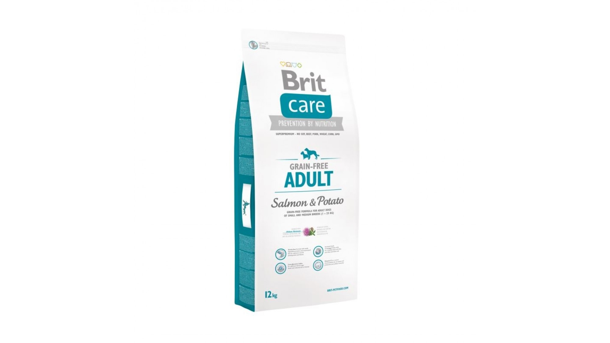Brit Care Grain free Adult Somon si Cartof 12 Kg Brit imagine 2022