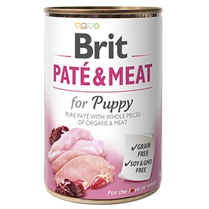Brit Pate & Meat Puppy 400 Gr (pate) imagine 2022