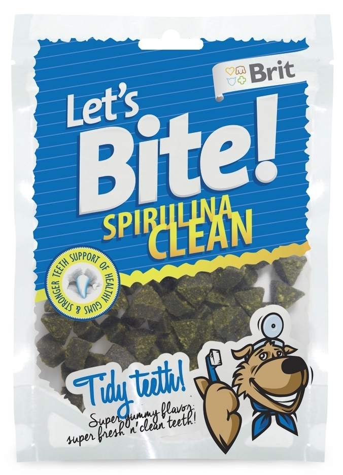 Brit Lets Bite Spirulina Clean 150 G Brit