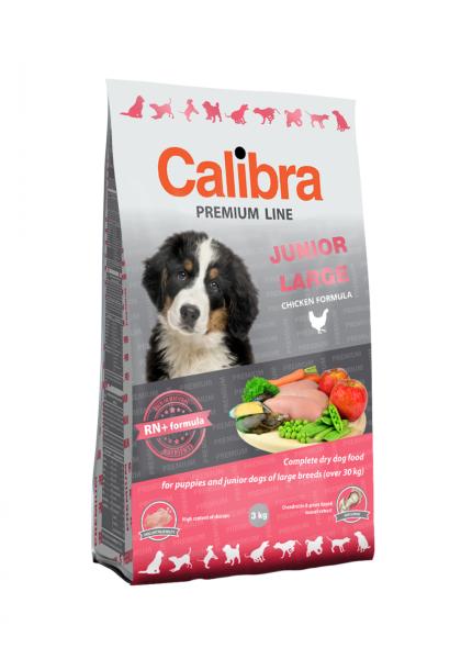 Calibra Dog Premium Junior Large 3 KG câini imagine 2022