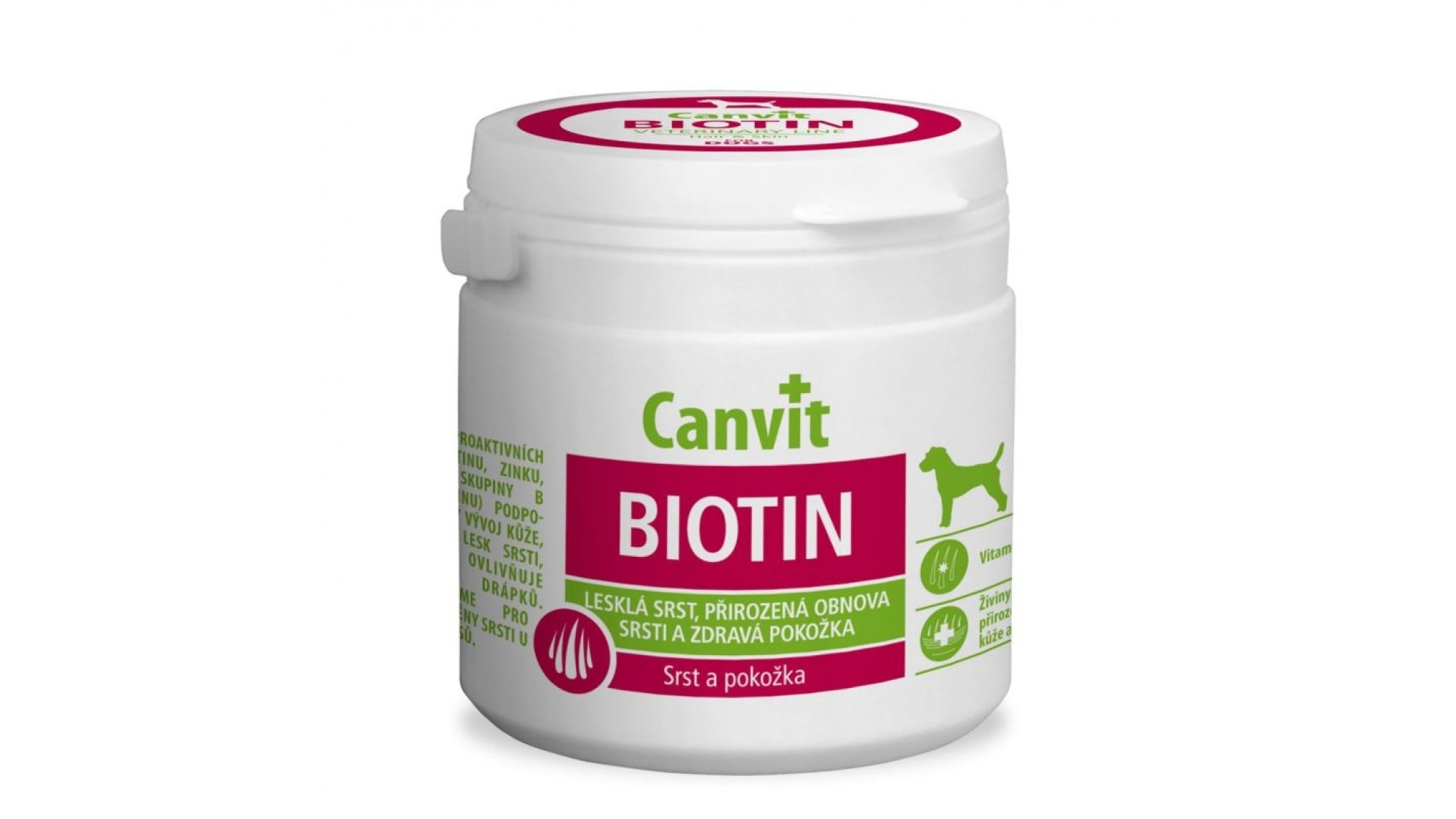 Canvit Biotin For Dogs 230 Gr shop4pet.ro