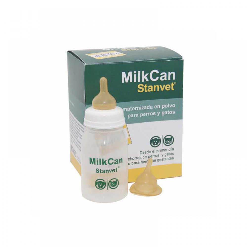 Lapte Praf pt Catei si Pisici, Milk Can 400 Gr + Biberon Cadou shop4pet.ro imagine 2022