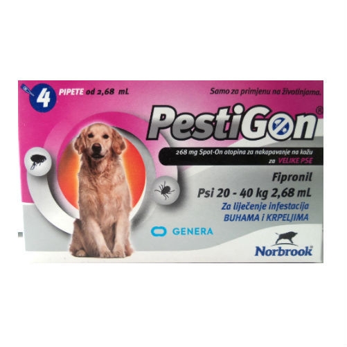 Pestigon Caine L 20-40 Kg 1 Pipeta shop4pet