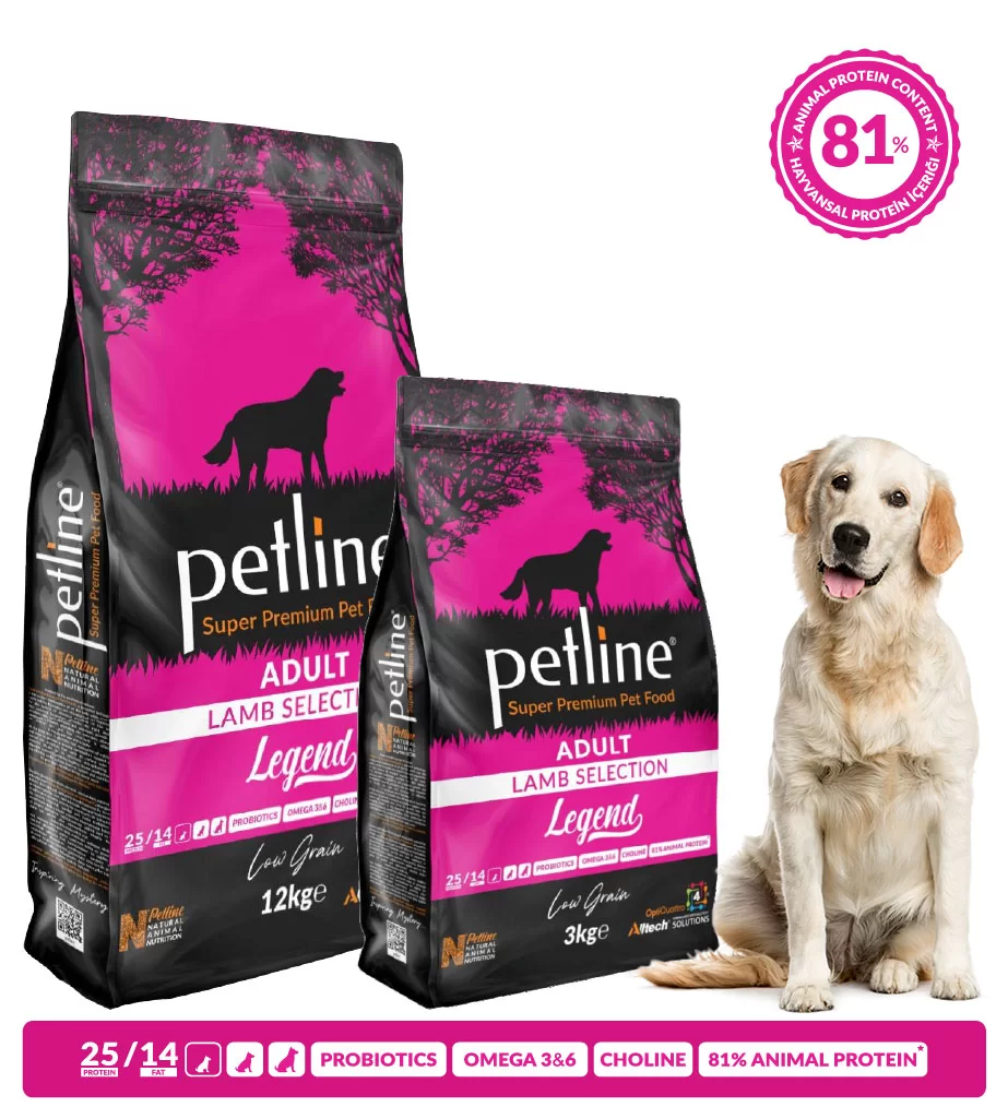 Petline Legend, hrana uscata superpremium pentru caini adulti, cu miel, 3 kg