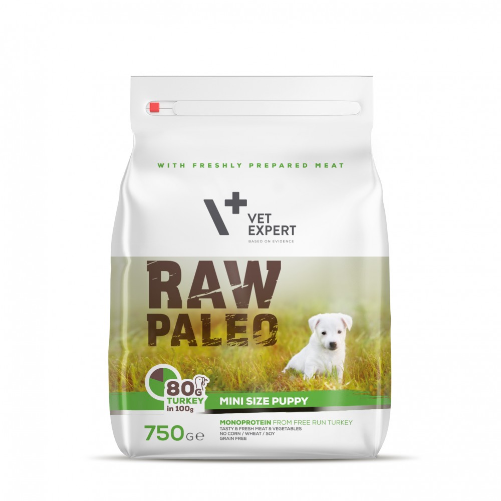 Raw Paleo Puppy, Rase Mici 750 Gr Raw Paleo