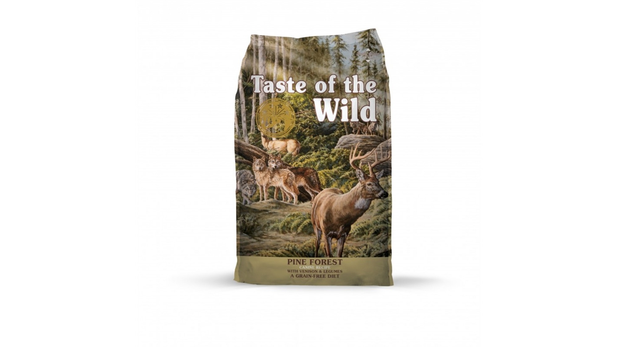 Taste Of The Wild Pine Forrest 12.2 Kg Plus Medalion Personalizat CADOU shop4pet.ro