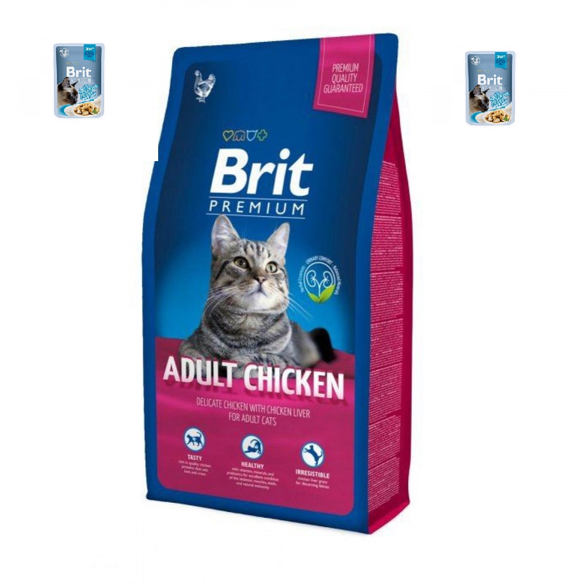 Brit Premium Cat Adult Chicken 8 Kg Brit imagine 2022