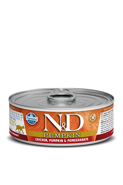 N&D Cat Chicken & Pumpkin & Pomegranate Conserva 80 Gr Cat imagine 2022