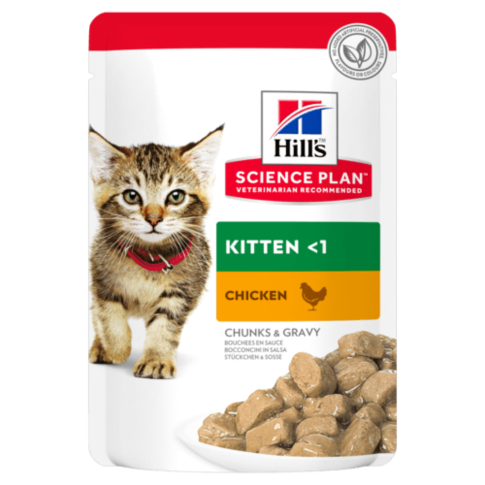 Hill’s Feline Kitten Plic cu Pui 85 g Hill's