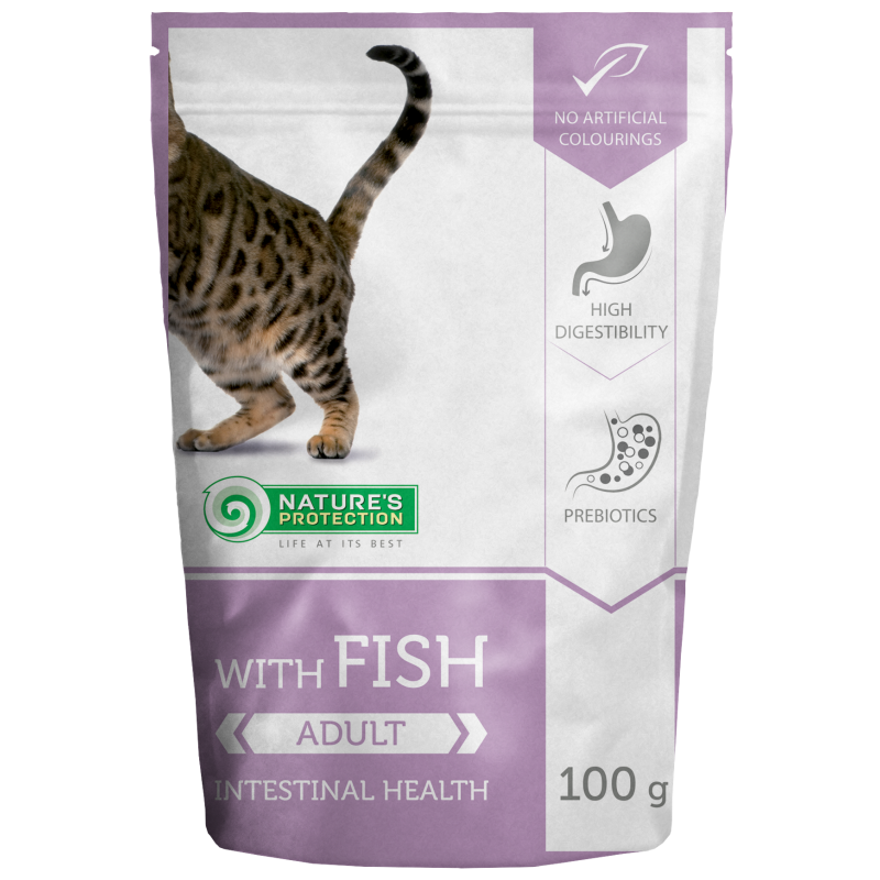 Nature s Protection Cat Intestinal Health Fish 100 G